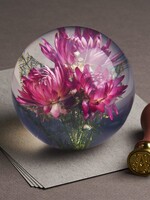 Hafod Grange PAPERWEIGHT - Straw Flower Pink