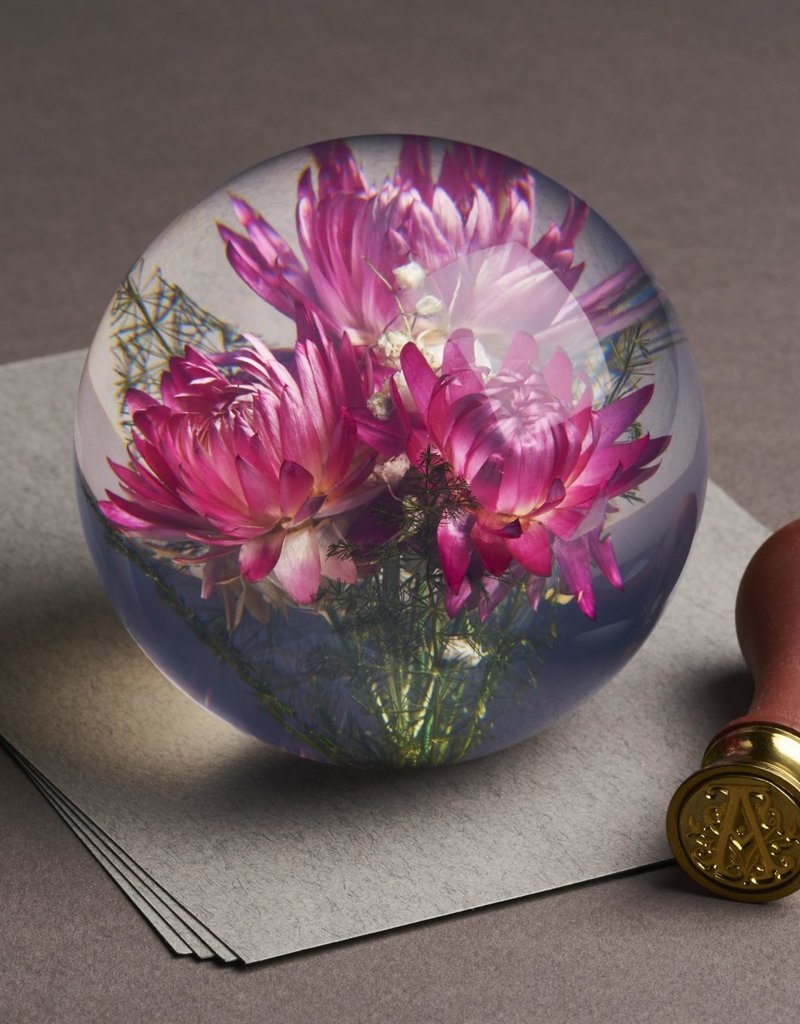 Hafod Grange PAPERWEIGHT - Straw Flower Pink