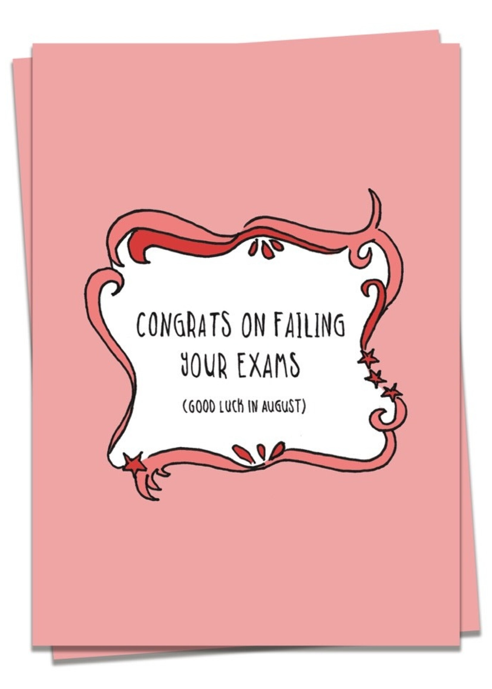 KAART BLANCHE - Failed exams