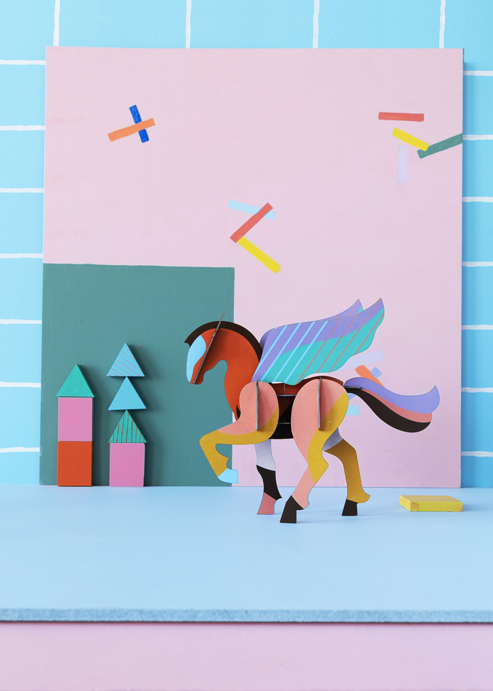 DIY WALL DECORATION - Giant Pegasus