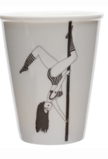 PORCELAIN MUG - Poledancer