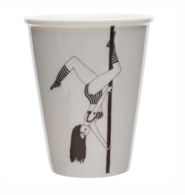 PORCELAIN MUG - Poledancer