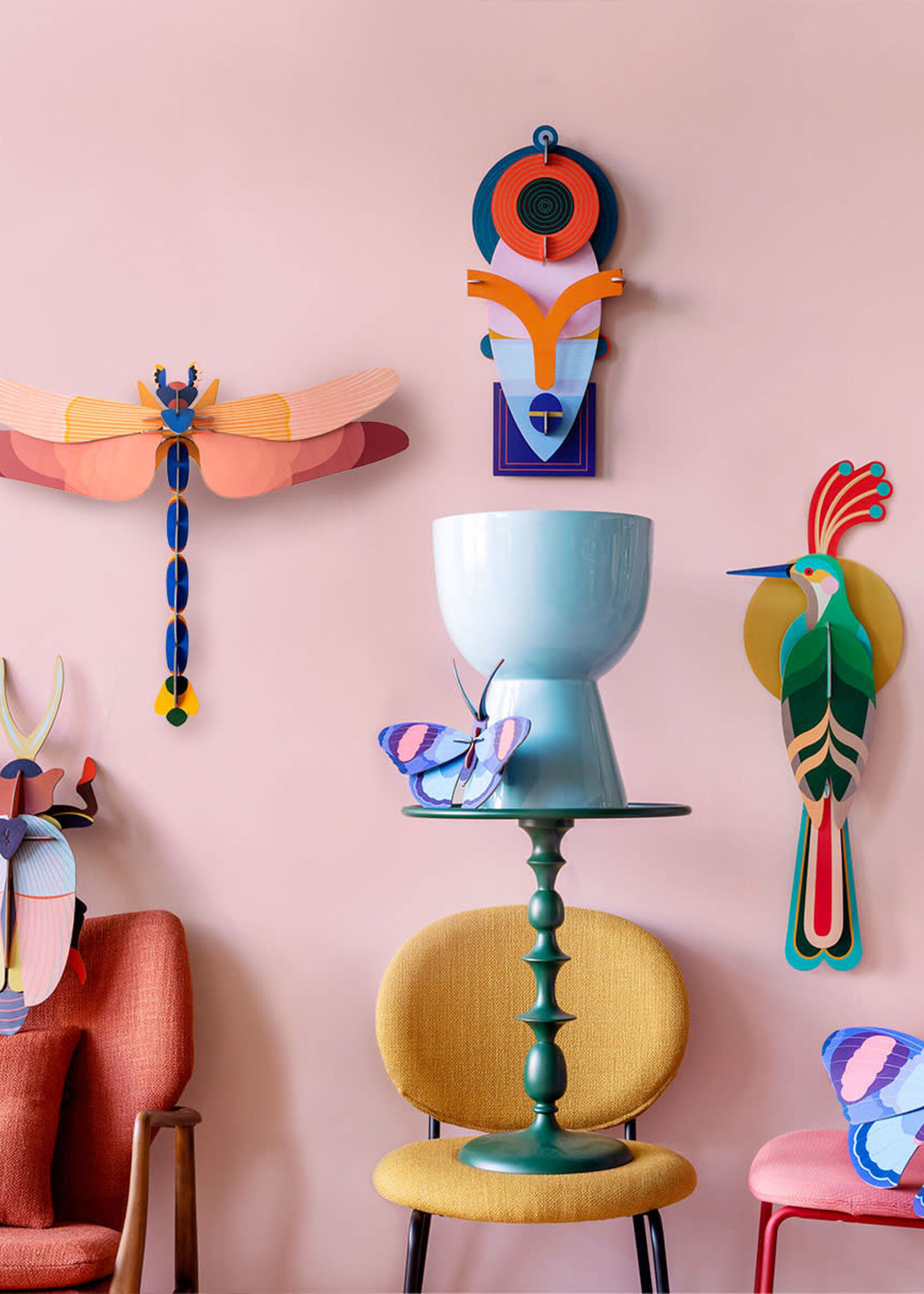 DIY DECORATION MURALE - Libellule géante DELUXE