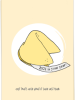 KAART BLANCHE - 2021 fortune cookie