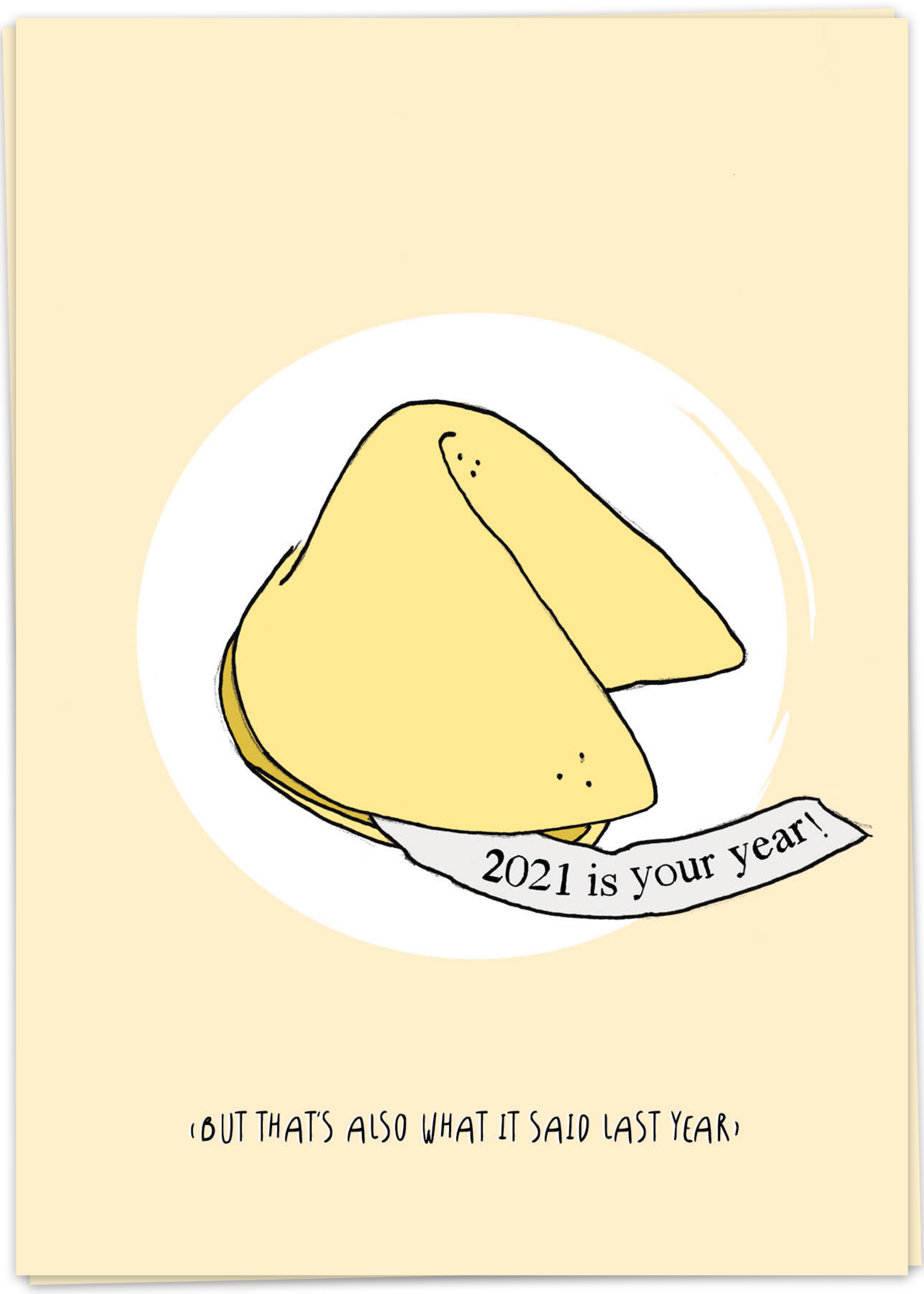 KAART BLANCHE - 2021 fortune cookie