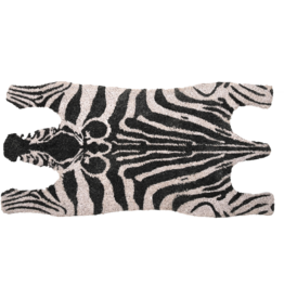 Coconut zebra doormat