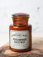 PADDYWAX APOTHECARY - Glazen Kaars persimmon & kastanje 226g