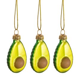 Sass & Belle KERSTBAL - Mini avocado's