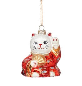 Sass & Belle KERSTBAL - Lucky cat