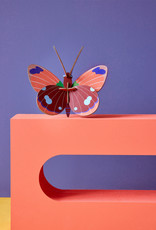 Copy of DIY WANDDECORATIE - Gele monarch vlinder