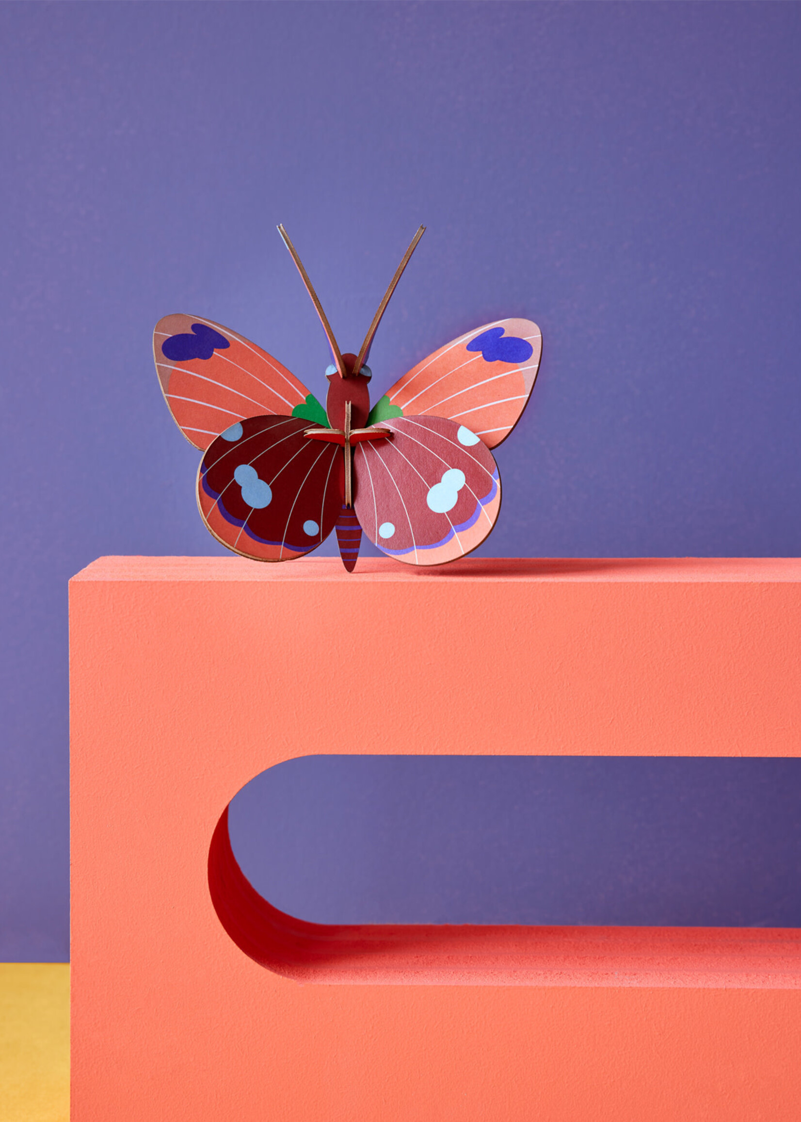 DIY WANDDECORATIE - Delias vlinder