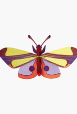 DIY WANDDECORATIE - Purperogige vlinder