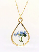 Her Hero CHAIN - Heather bloem GOLD ANTIQUE
