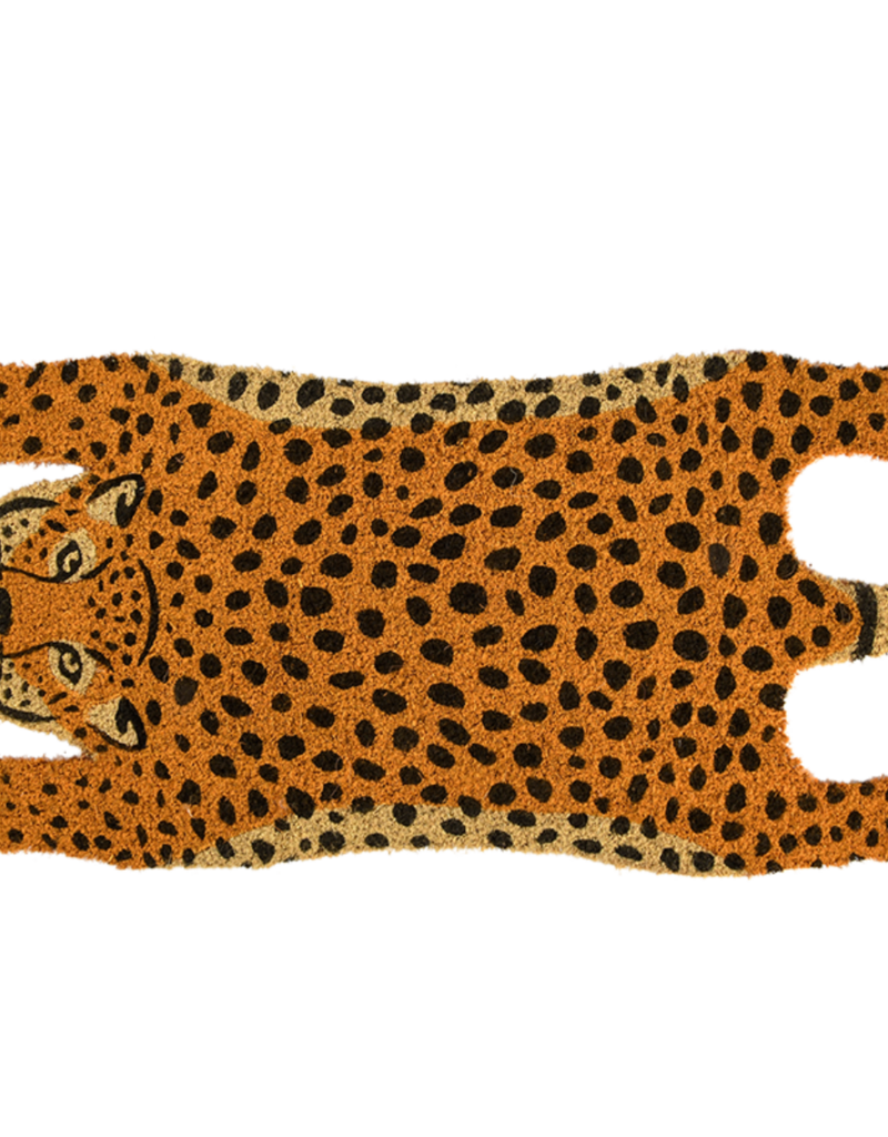 Doormat coconut cheetah