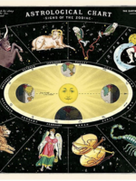 VINTAGE POSTER - Carte astrologique (50x70cm)