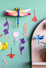 DIY - 5 papillons et 12 fleurs en papier.