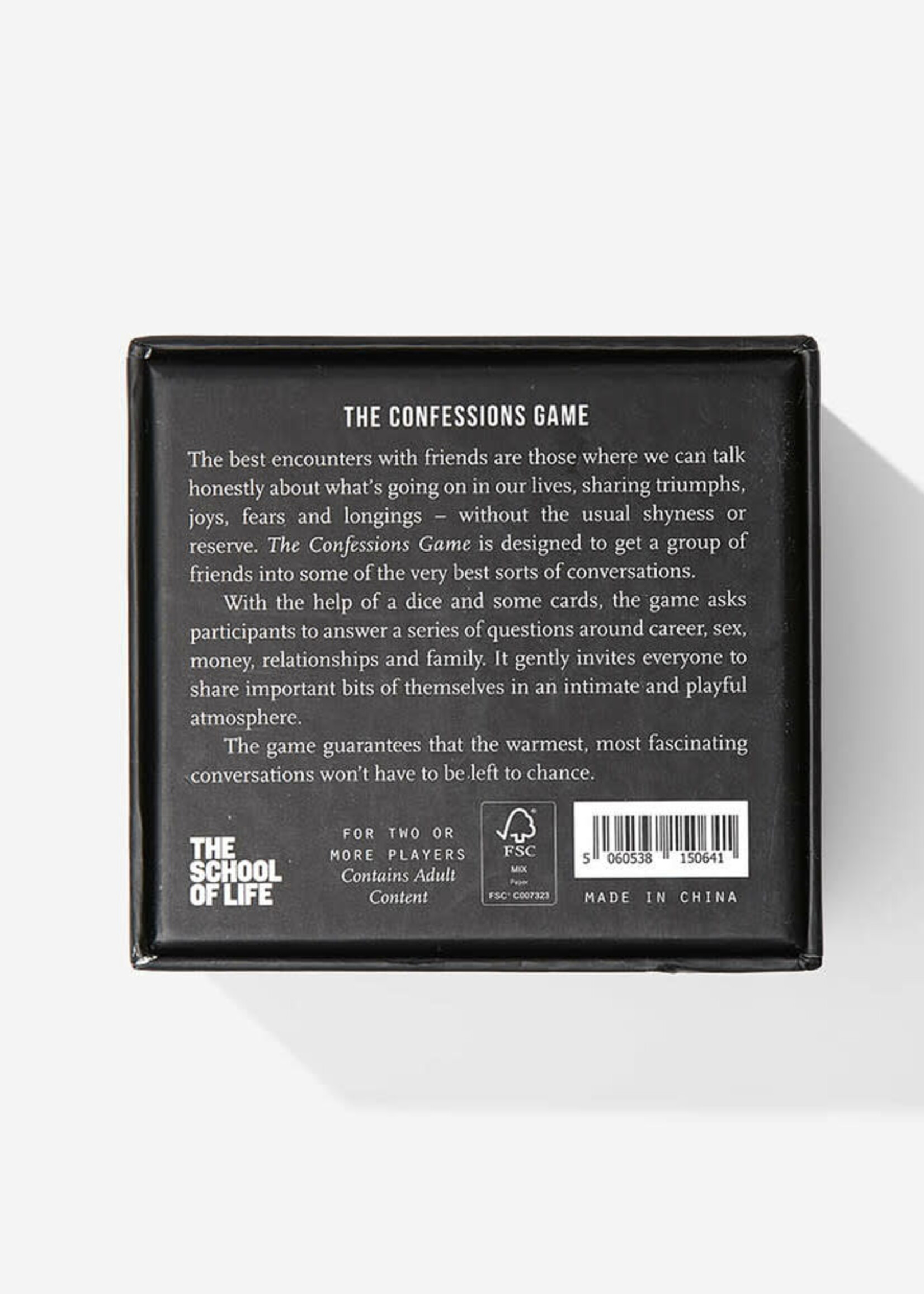 THE SCHOOL OF LIFE - The Confessions Game