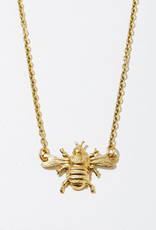 Larissa Loden COLLIER - mini abeille en or