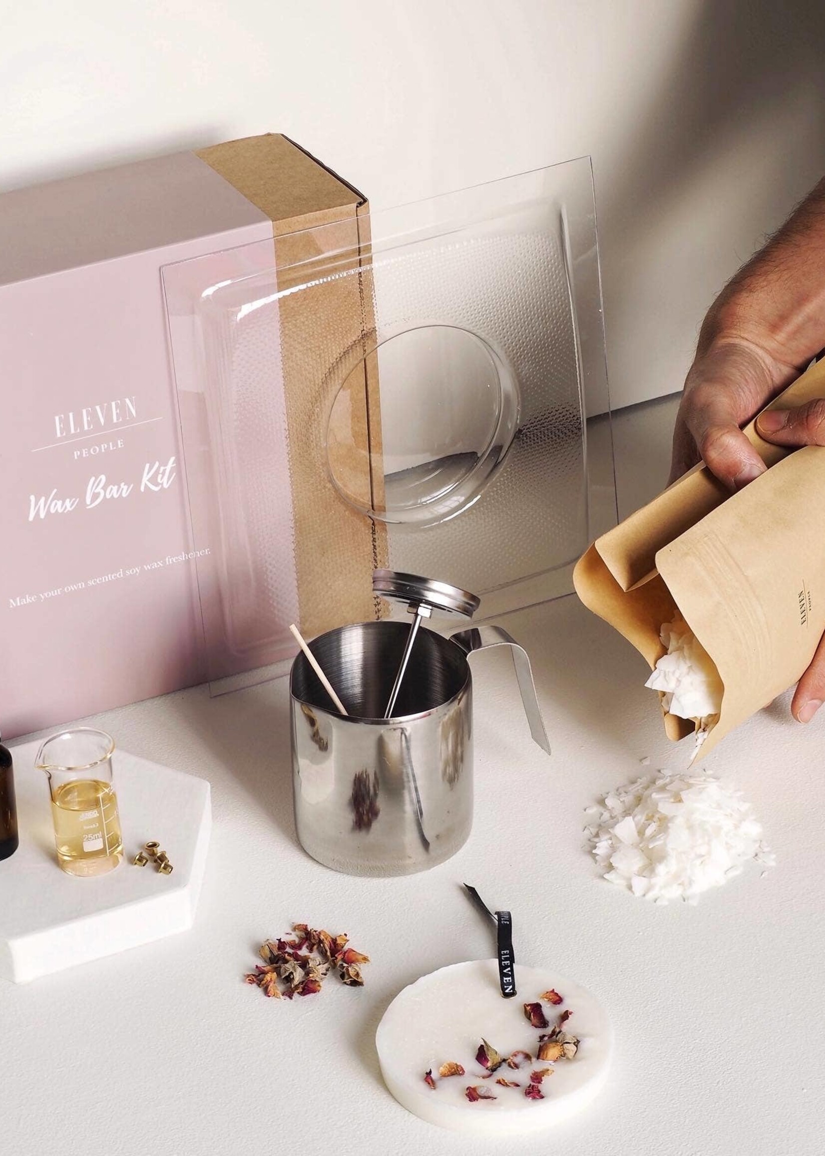 Eleven people WAX BAR KIT - Maak je eigen geurende sojawasbar luchtverfrissers
