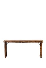 CHEHOMA ANTIQUE WOODEN FOLDING CONSOLE