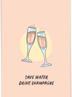 KAART BLANCHE - Drink champagne