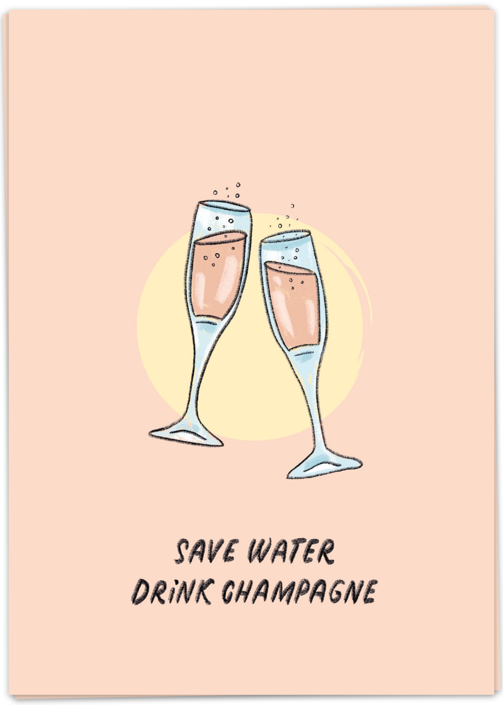 KAART BLANCHE - Drink champagne