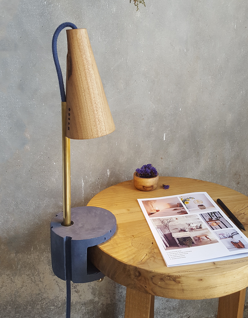 Musgo Design LAMP -Salix with clip base