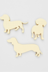 NOTES REPOSITIONNABLES - Dachshund (set de 3)