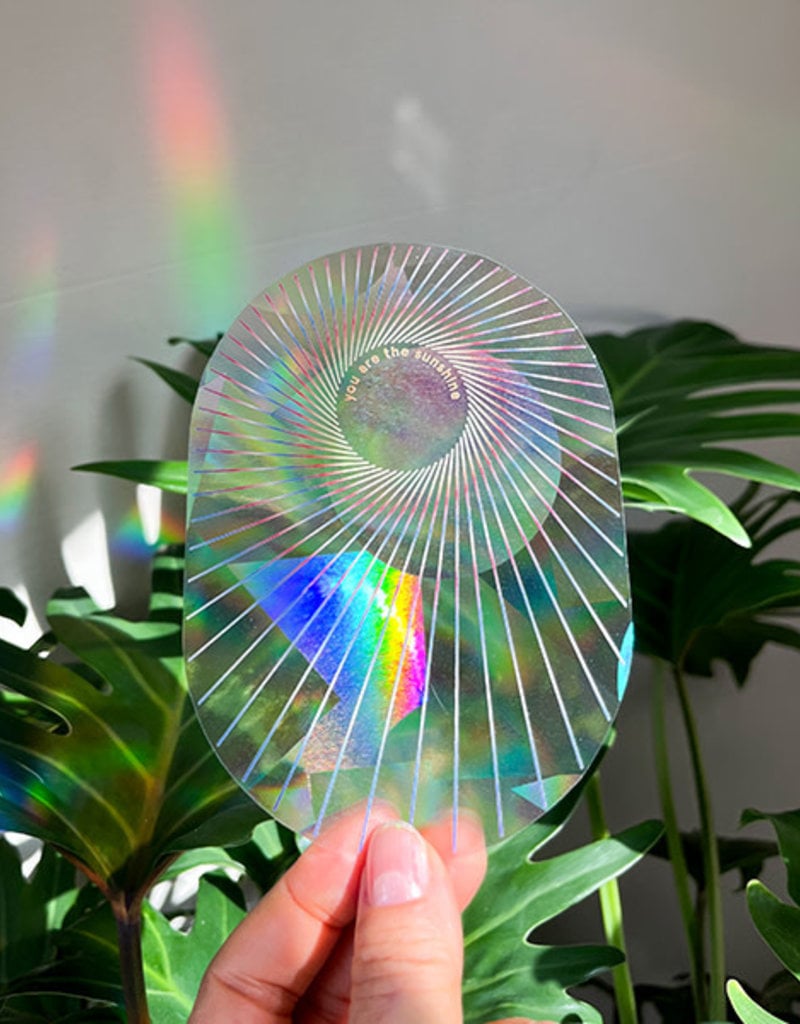 Holographic Suncatcher Rainbow Window Film  Rainbow window, Rainbow light,  Rainbow magic