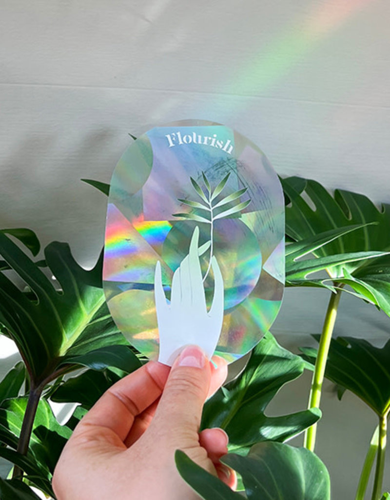 Magical rainbow sticker