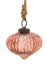 Sass & Belle CHRISTMAS BAUBLE - Copper onion