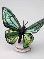DIY DECORATION - Papillon vert de l'oiseau