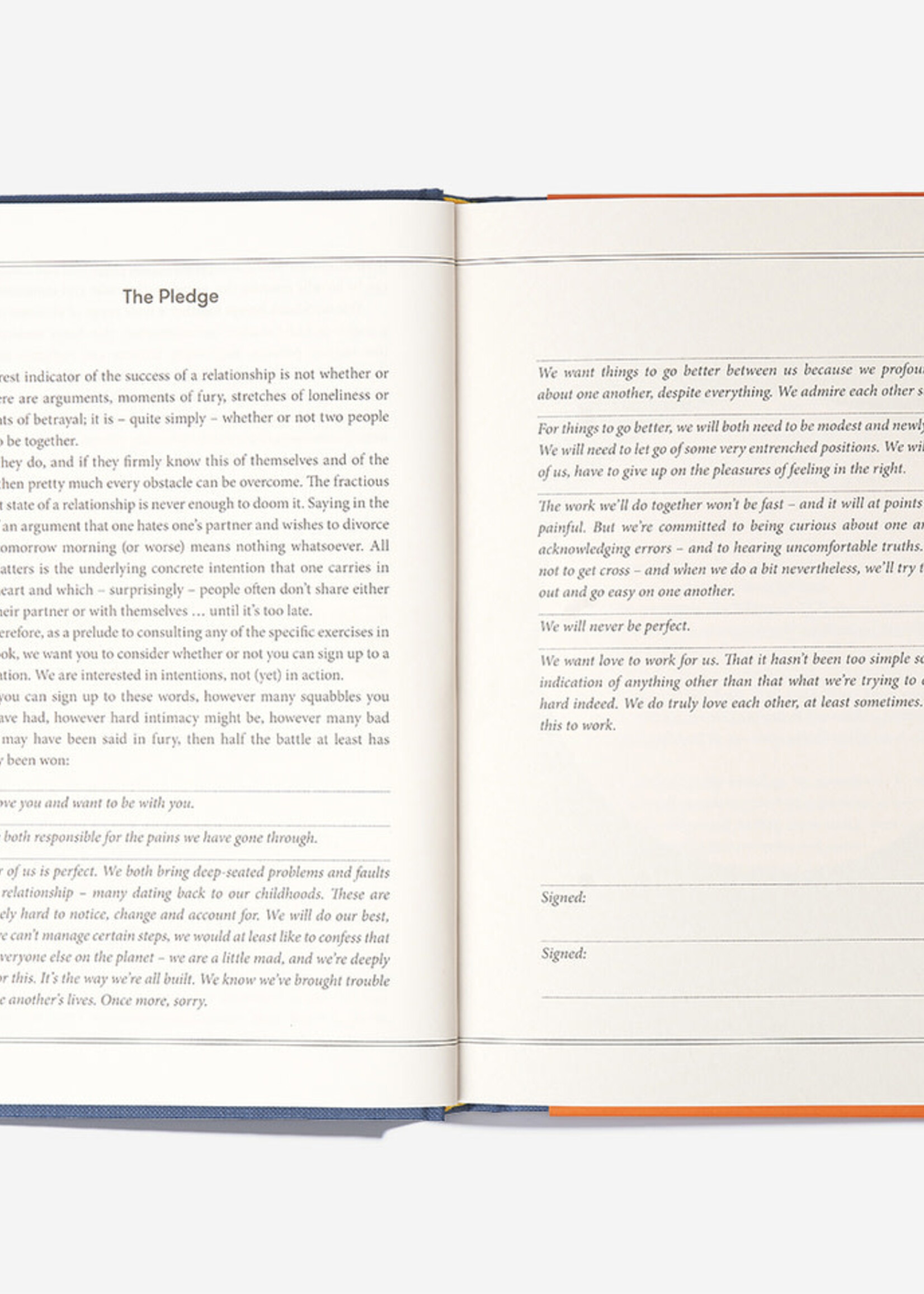 THE SCHOOL OF LIFE - Couple's Workbook