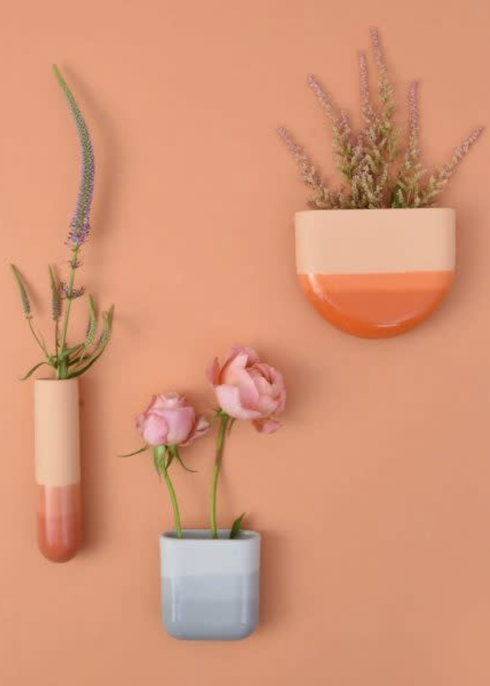 Harm & Elke DIP VASE MURAL DEMI-ROND