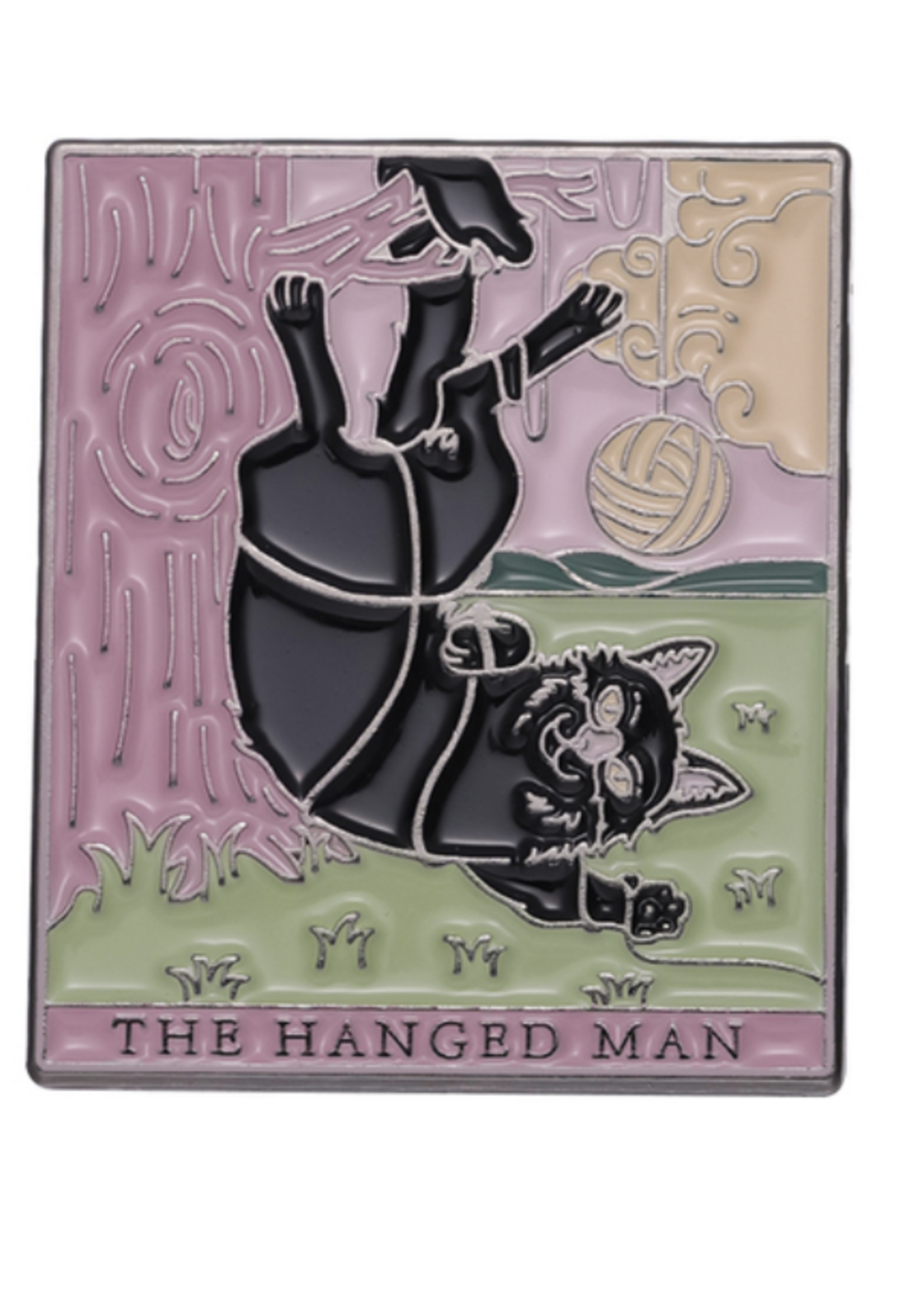 Animaux Spéciaux ÉPINGLETTE MYSTÉRIEUSE DE CHAT TAROT COLLECTION