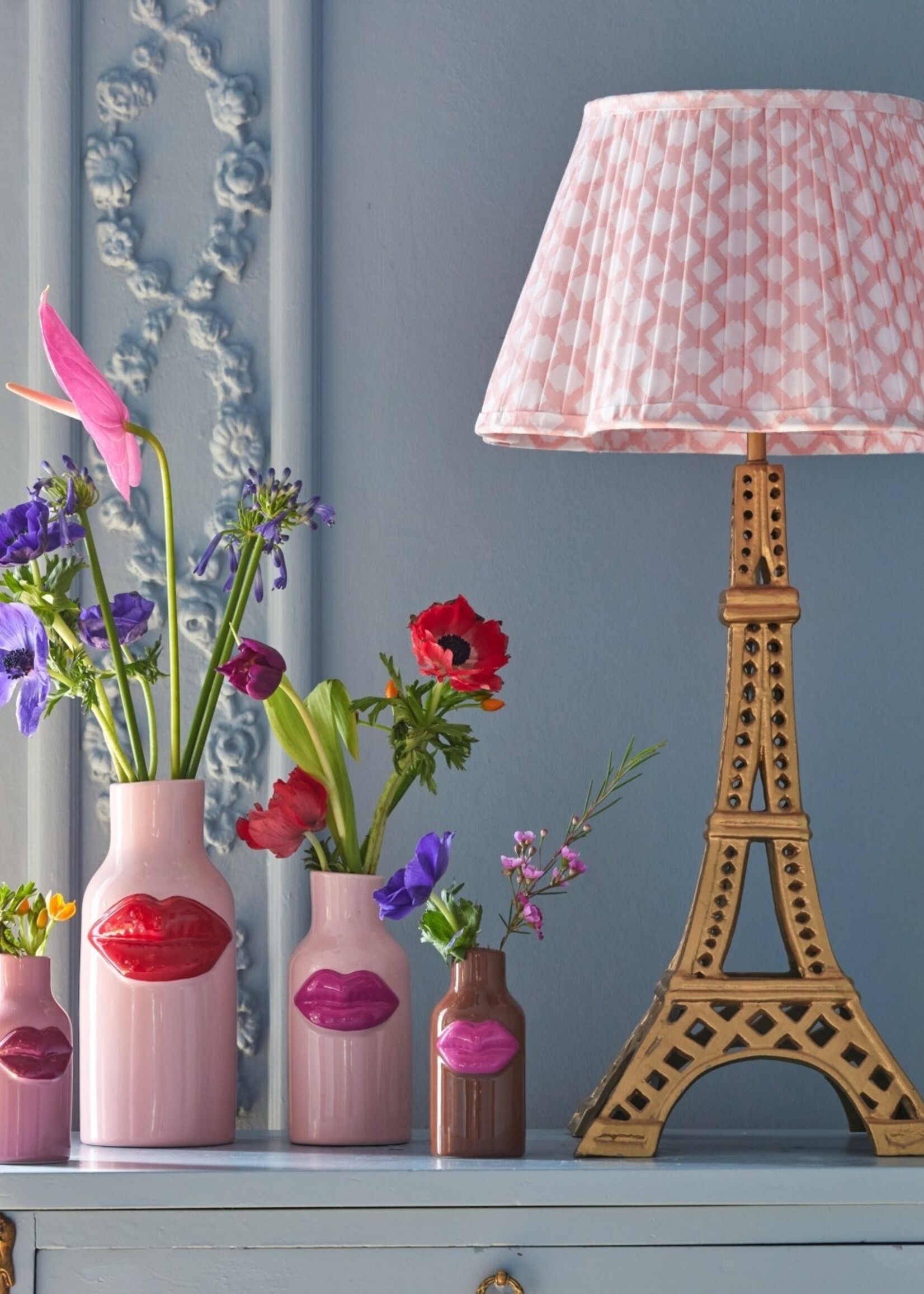 RICE CERAMIC VASE - LIPS