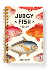Brass Monkey Goods STICKER BOOK - Judgy Fish