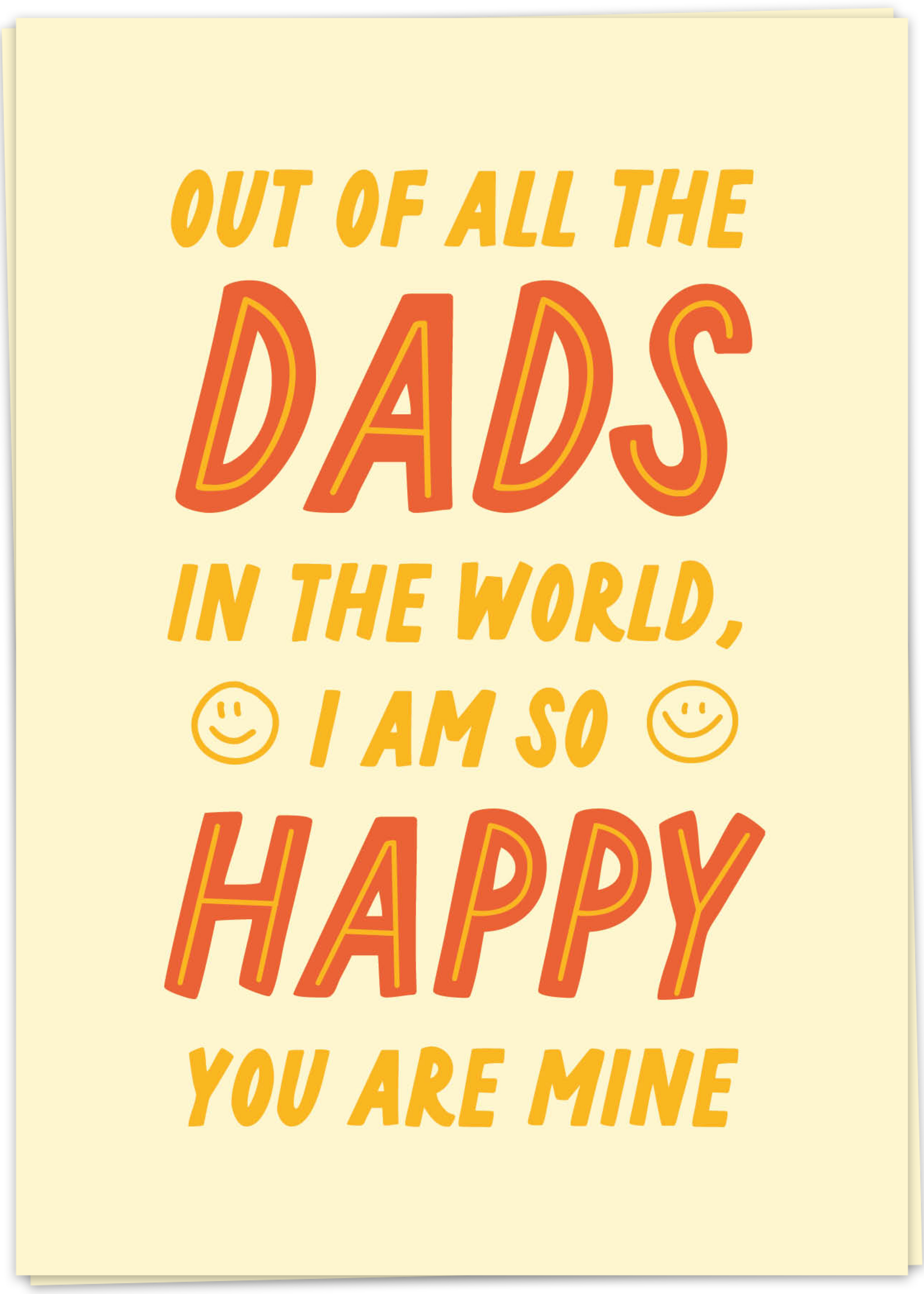 KAART BLANCHE - Out of all dads