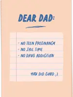 KAART BLANCHE - Dear dad
