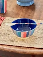 RICE Kleine kom - N.Y. Stripes Print