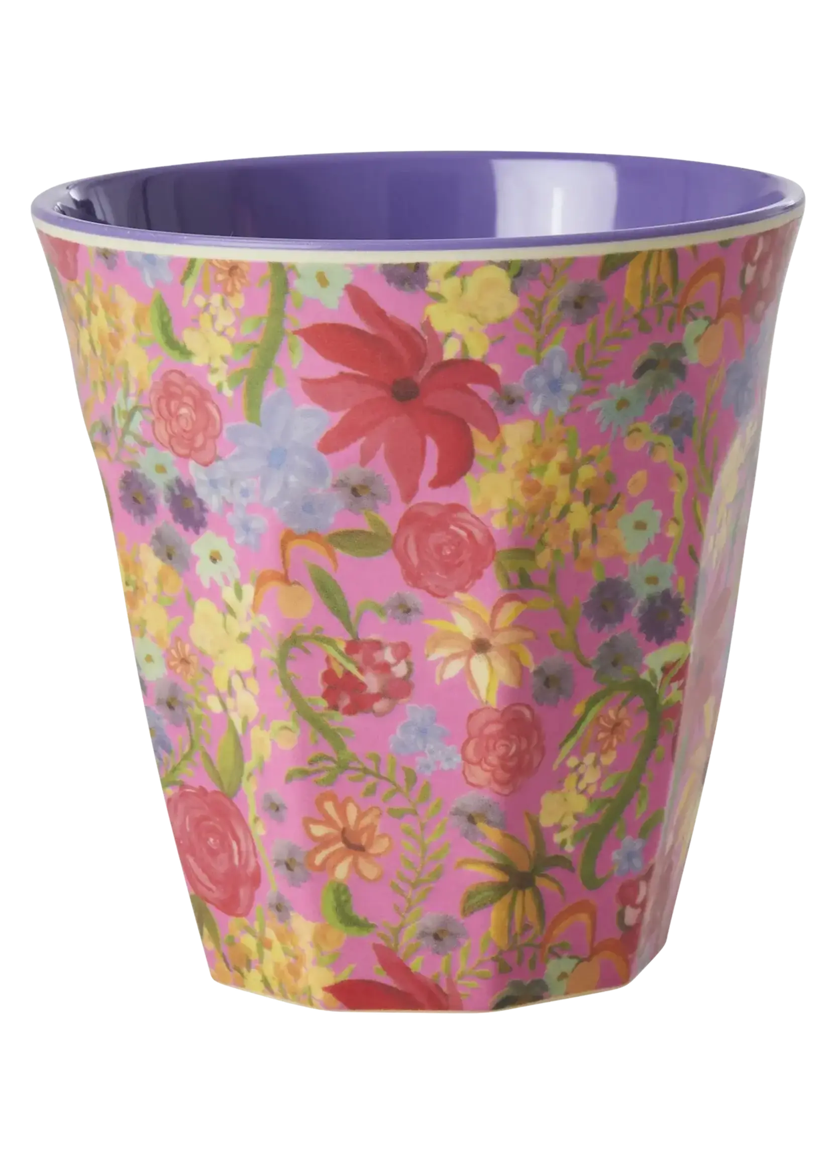 RICE Beker met Swedish Flower Print
