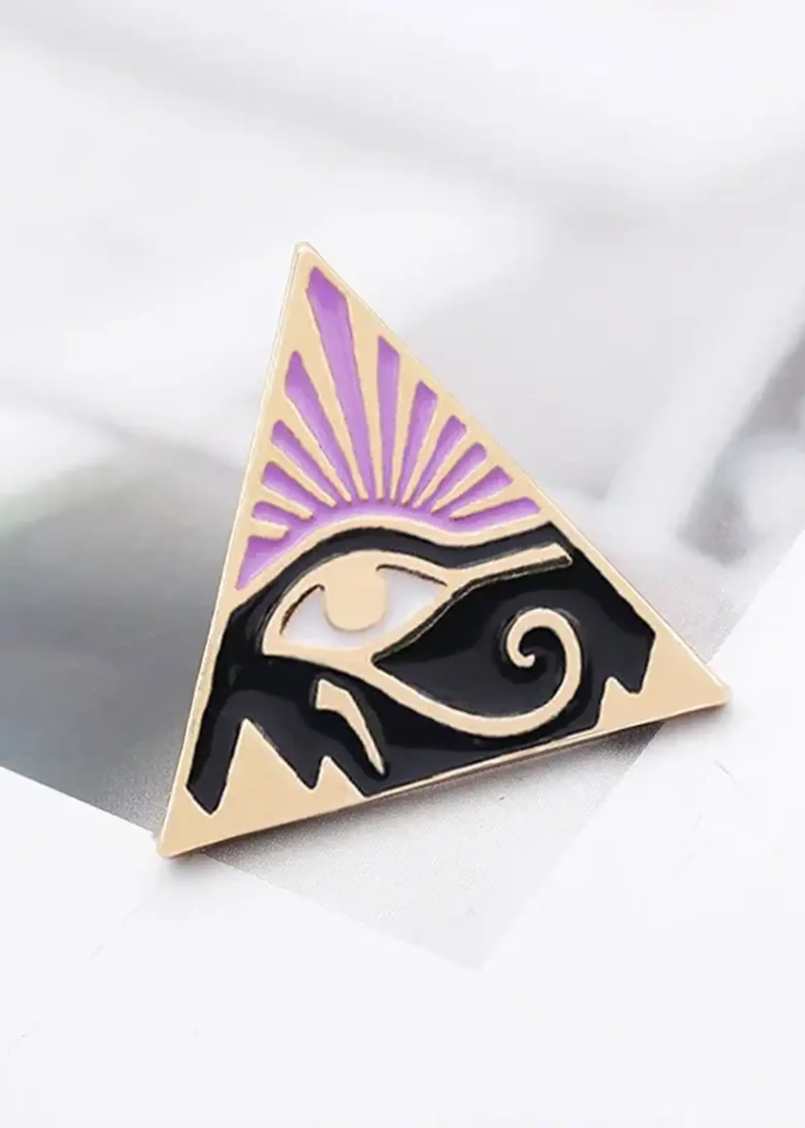 Animaux Spéciaux Broche Émaillée Œil d'Horus
