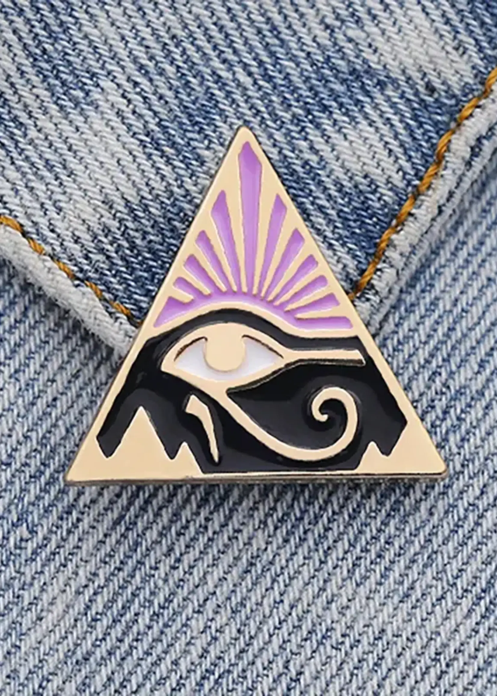 Animaux Spéciaux Broche Émaillée Œil d'Horus