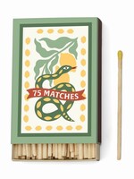PADDYWAX A DOPO - Lucifers  ''Slang'' Geel - 75 lucifers (9,6 CM)