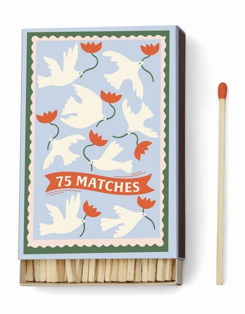 A DOPO - Matches ''Flower'' Orange - 75 matches (9.6 CM)