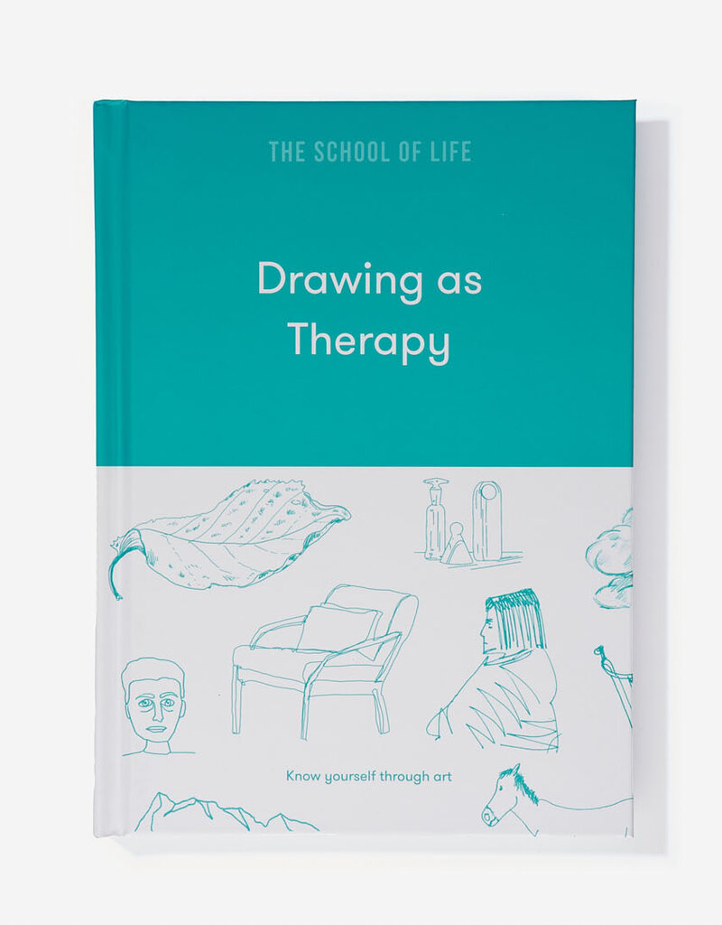 Drawing As Therapy Self-Care Book Drawing As Therapy Self-Care Book