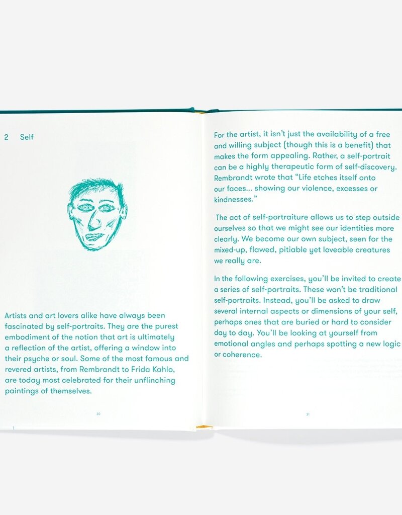 Drawing As Therapy Self-Care Book Drawing As Therapy Self-Care Book