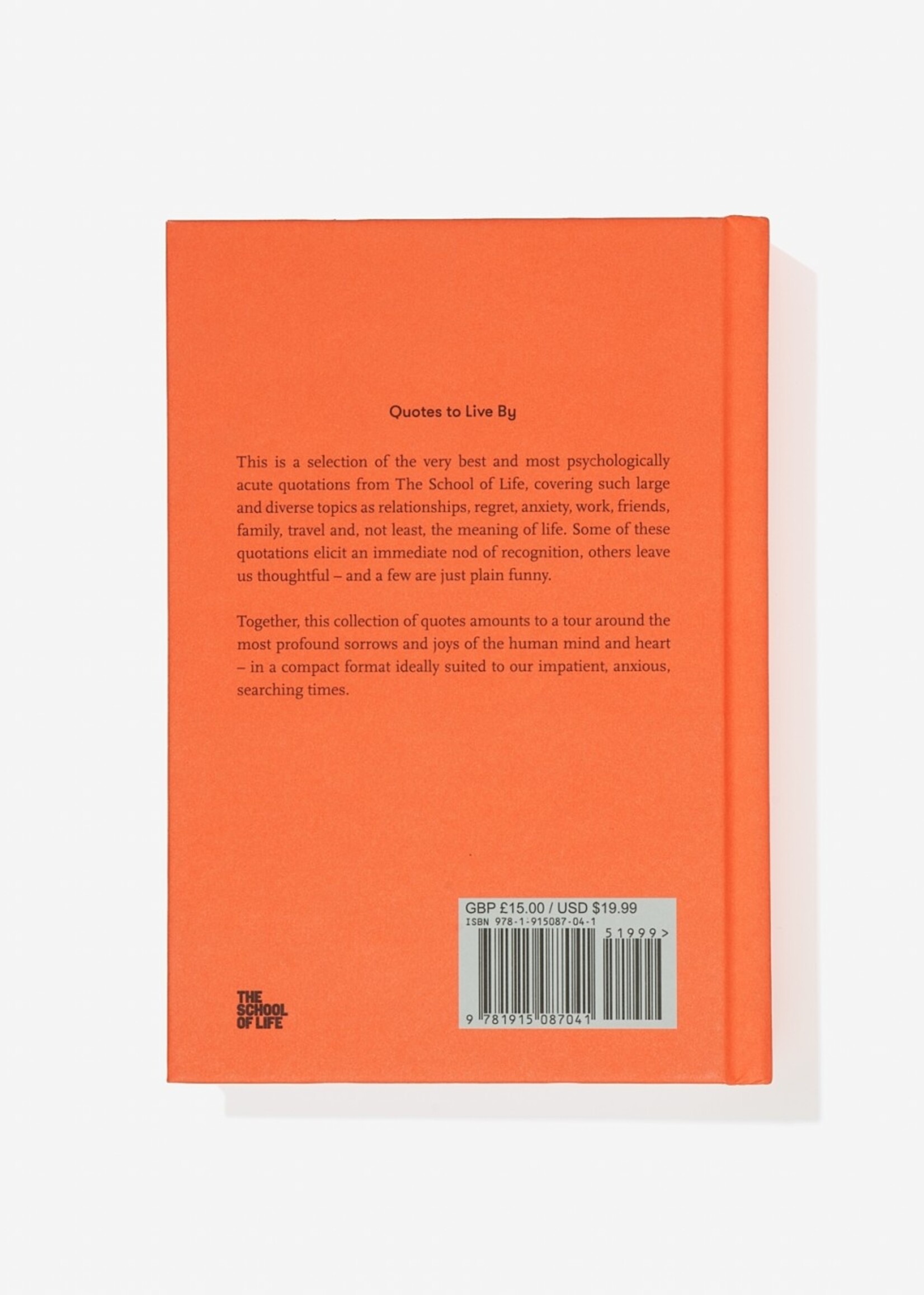 Copy of THE SCHOOL OF LIFE - On Failure, Self-Improvement Book
