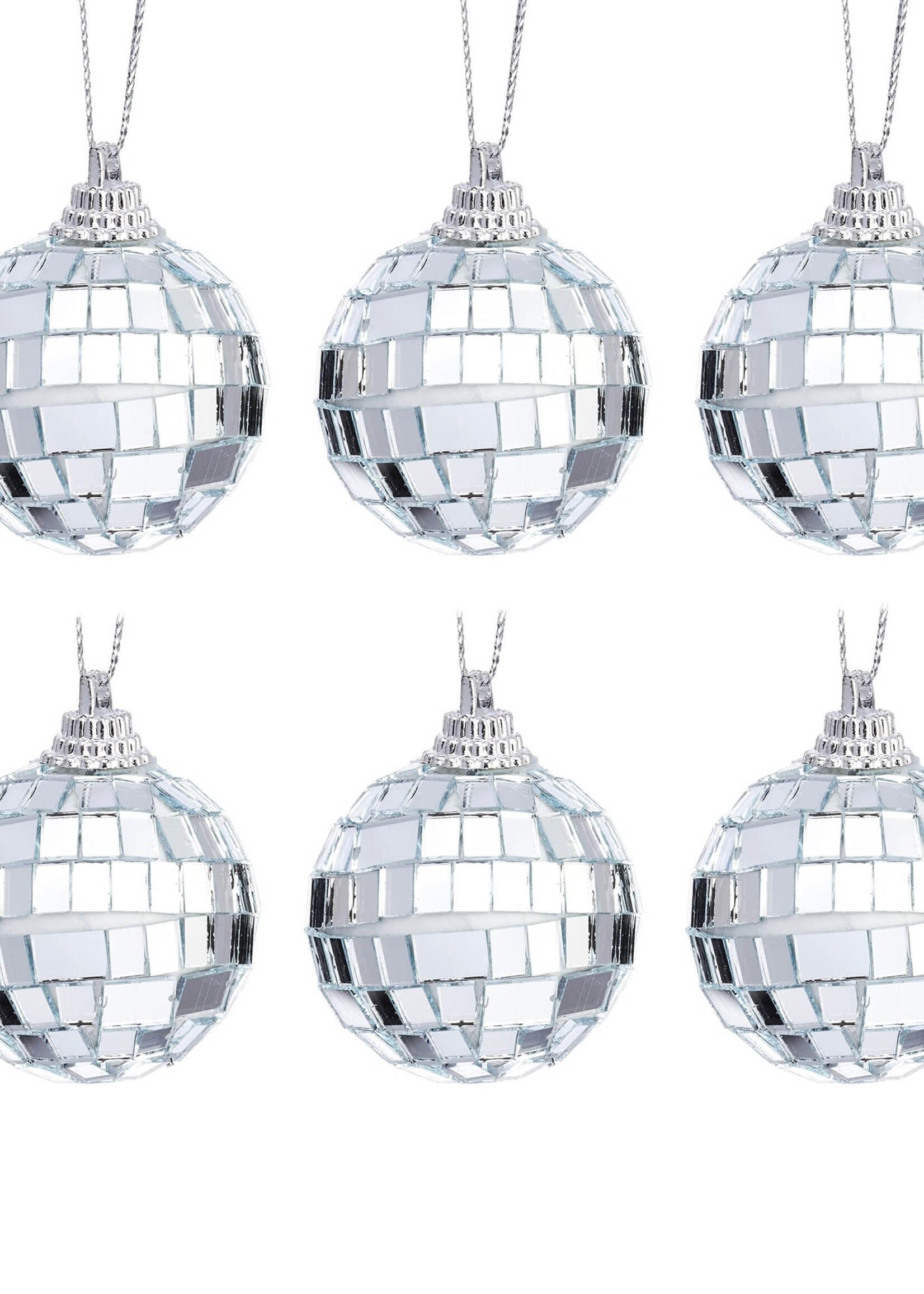 Sass & Belle KERSTBAL - Mini Spiegelbollen - Set van 6
