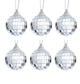 Sass & Belle Boule de Noël - Mini Boules à Facettes - Set de 6
